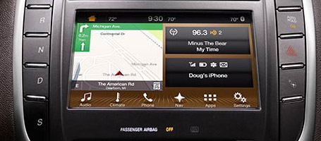 Available Navigation with SiriusXM Traffic and Travel Link®